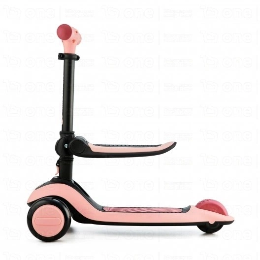 Draisienne/trottinette à trois roues HALLEY - Kinderkraft - rose