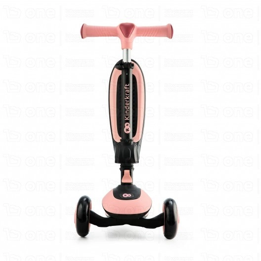 Draisienne/trottinette à trois roues HALLEY - Kinderkraft - rose