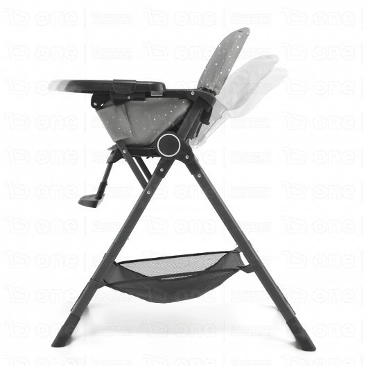 Chaise haute FOLDEE - Kinderkraft - gris
