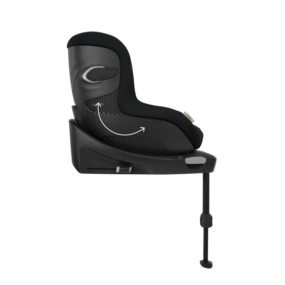Siege Auto 61-105cm Cybex Sirona Gi i-Size avec base incluse - Moon Black (Plus)