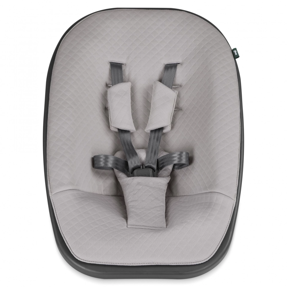 Chaise Haute Moji Yippy Plain - Cloud + Assise Nouveau-Né - Birch