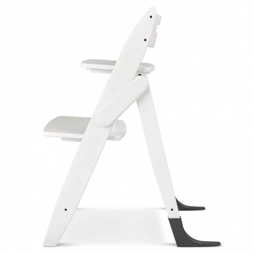 Chaise Haute Moji Yippy Plain - Snow + Assise Nouveau-Né - Mint