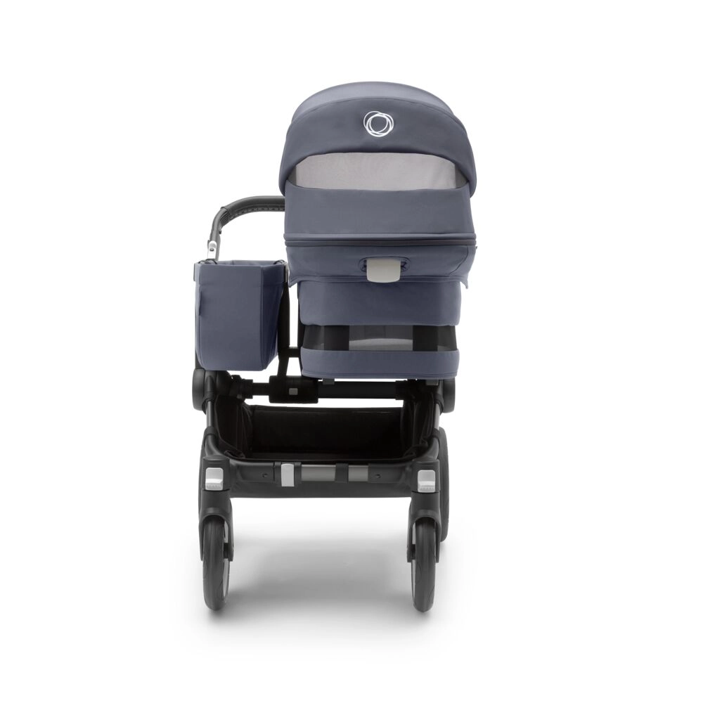 Poussette Bugaboo Donkey 5 Mono - Châssis Noir + Nacelle - Nuit noire