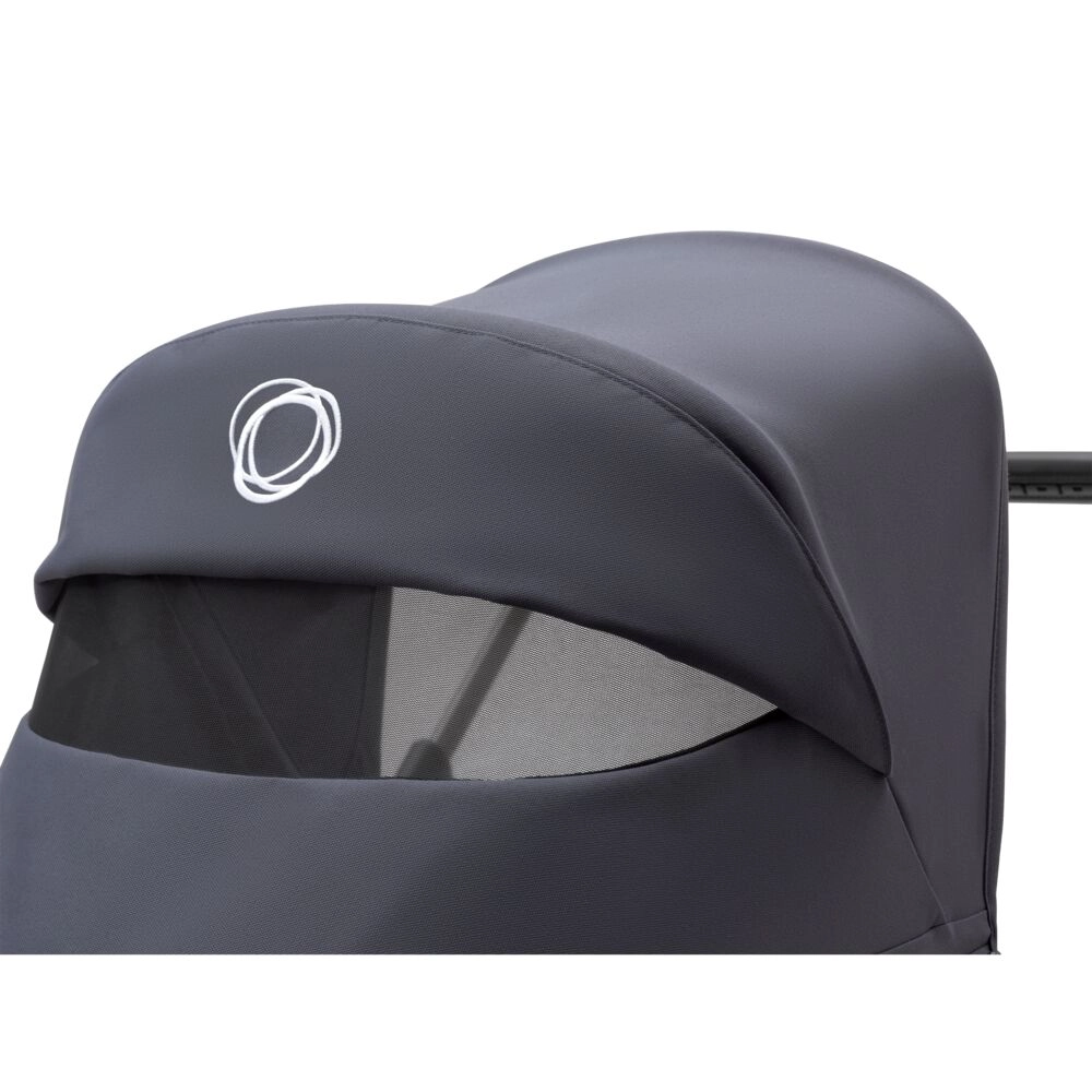 Poussette Bugaboo Donkey 5 Mono - Châssis Graphite + Nacelle - Bleu tonnerre