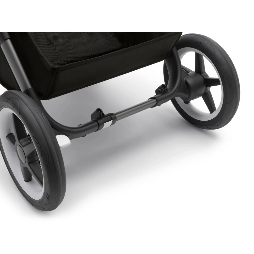 Poussette Bugaboo Donkey 5 Mono - Châssis Graphite + Nacelle - Bleu tonnerre