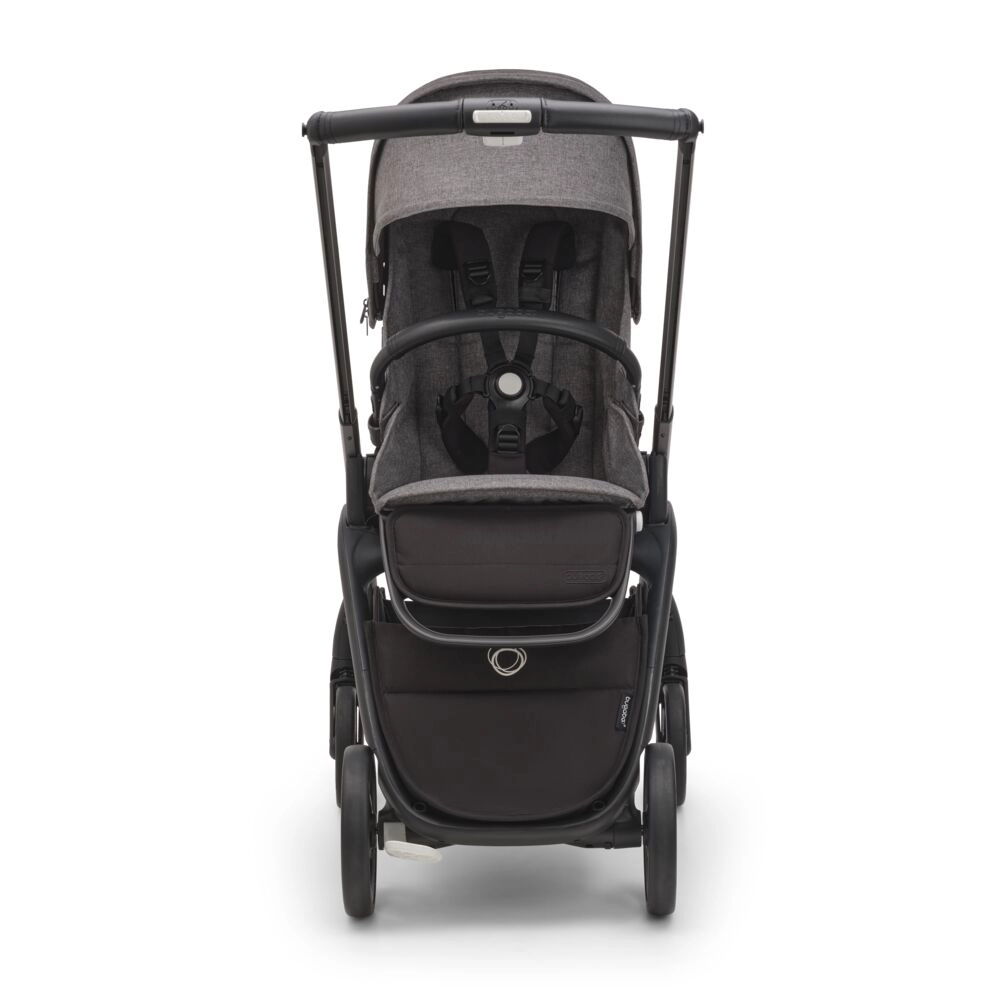 Poussette Bugaboo Dragonfly - Châssis Graphite/ Canopy Gris Chiné