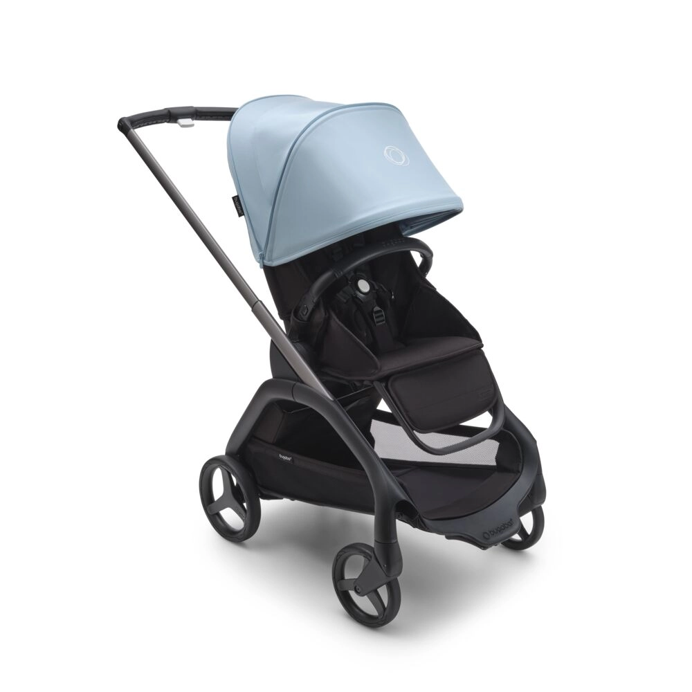 Poussette Bugaboo Dragonfly - Châssis Graphite/ Canopy Bleu Horizon
