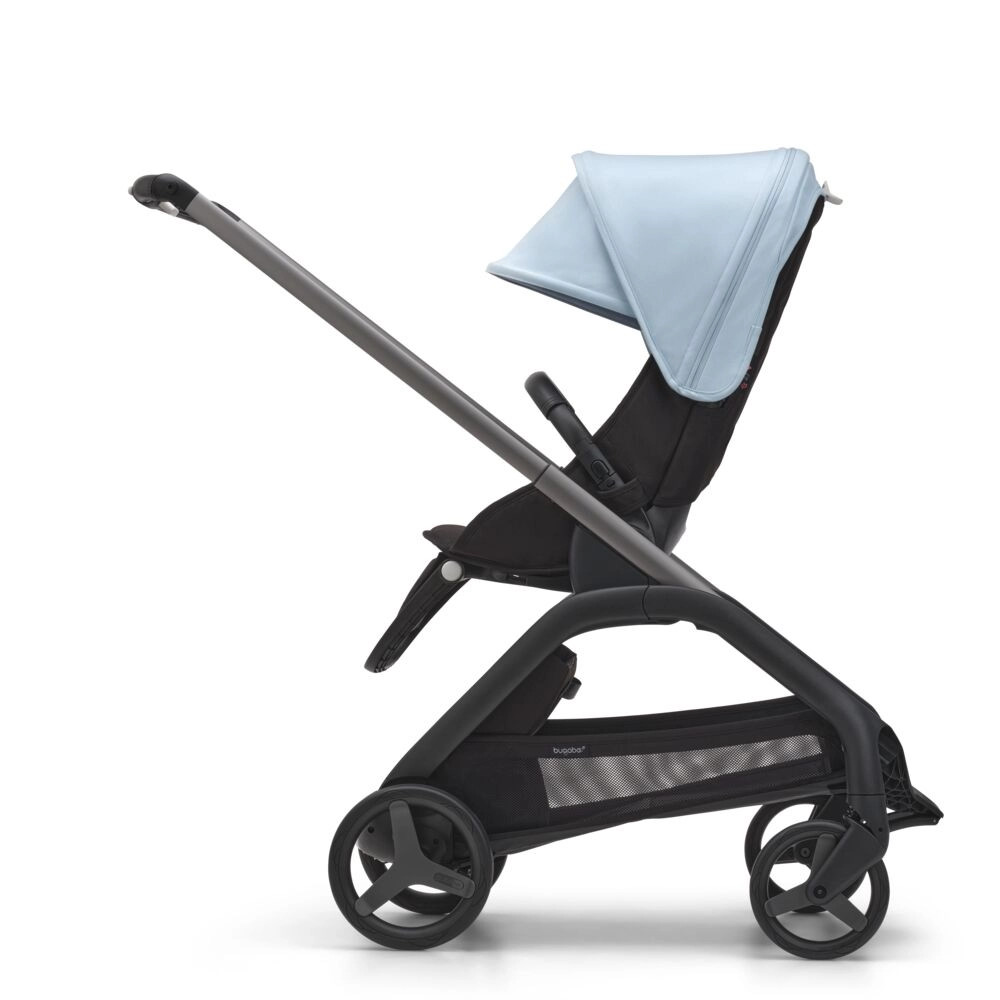 Poussette Bugaboo Dragonfly - Châssis Graphite/ Canopy Bleu Horizon