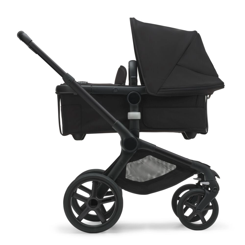 Poussette Bugaboo Fox 5 - Châssis Noir + Nacelle - Nuit Noire