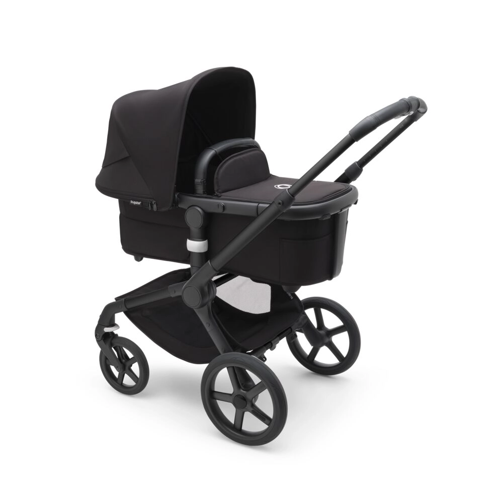Poussette Bugaboo Fox 5 - Châssis Noir + Nacelle - Nuit Noire
