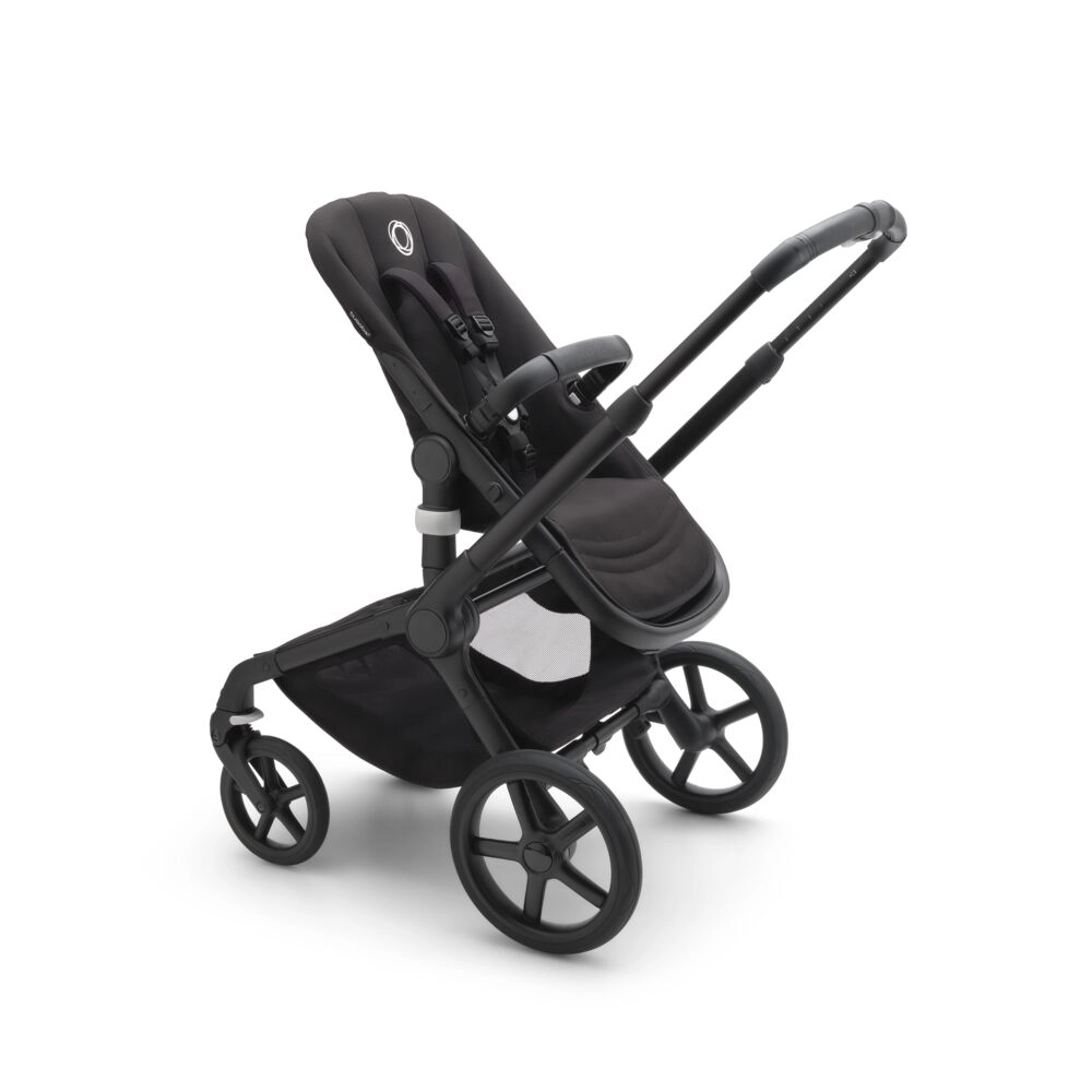 Poussette Bugaboo Fox 5 - Châssis Noir + Nacelle - Nuit Noire