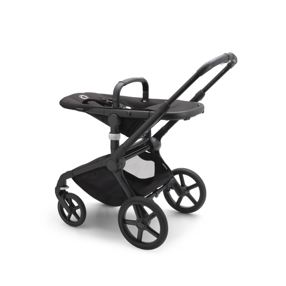 Poussette Bugaboo Fox 5 - Châssis Noir + Nacelle - Nuit Noire