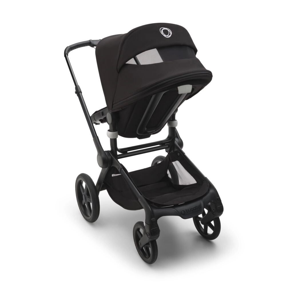 Poussette Bugaboo Fox 5 - Châssis Noir + Nacelle - Nuit Noire