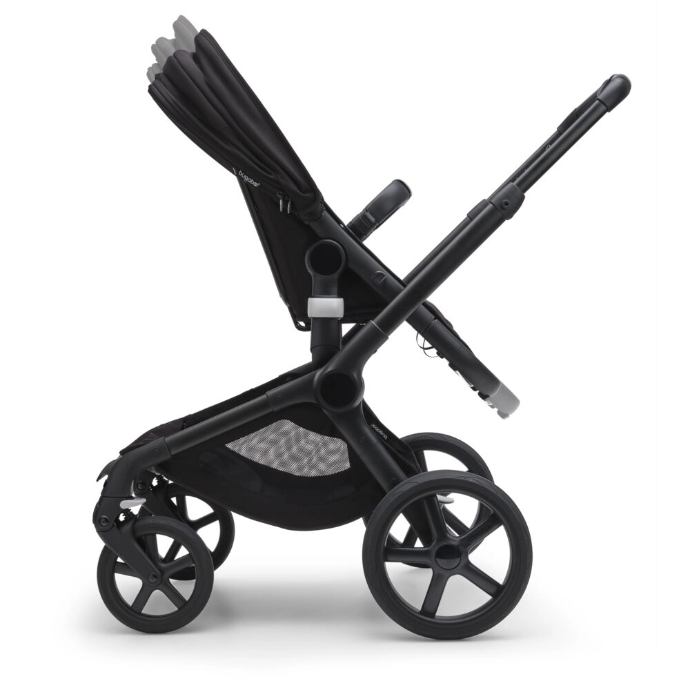 Poussette Bugaboo Fox 5 - Châssis Noir + Nacelle - Nuit Noire