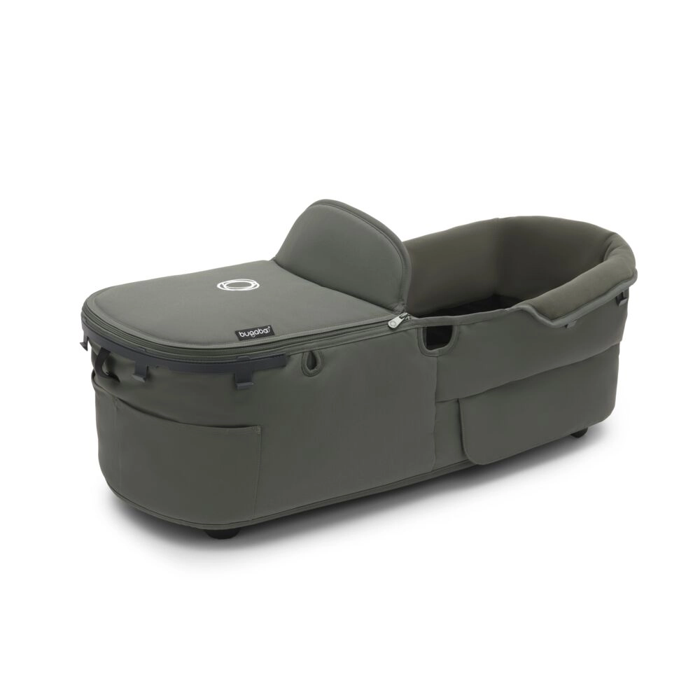 Poussette Bugaboo Fox 5 - Châssis Noir + Nacelle - Vert Forêt