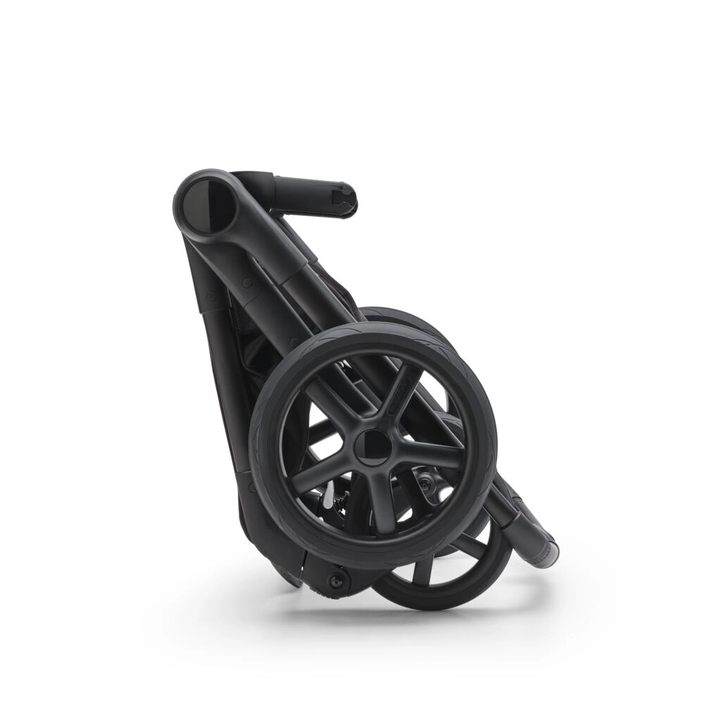 Poussette Bugaboo Fox 5 - Châssis Noir + Nacelle - Vert Forêt