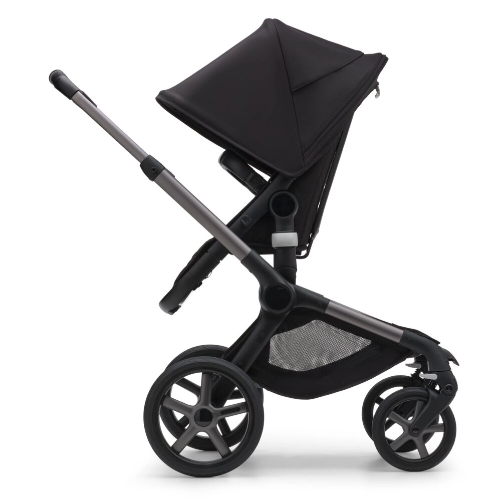 Poussette Bugaboo Fox 5 - Châssis Graphite + Nacelle - Nuit Noire