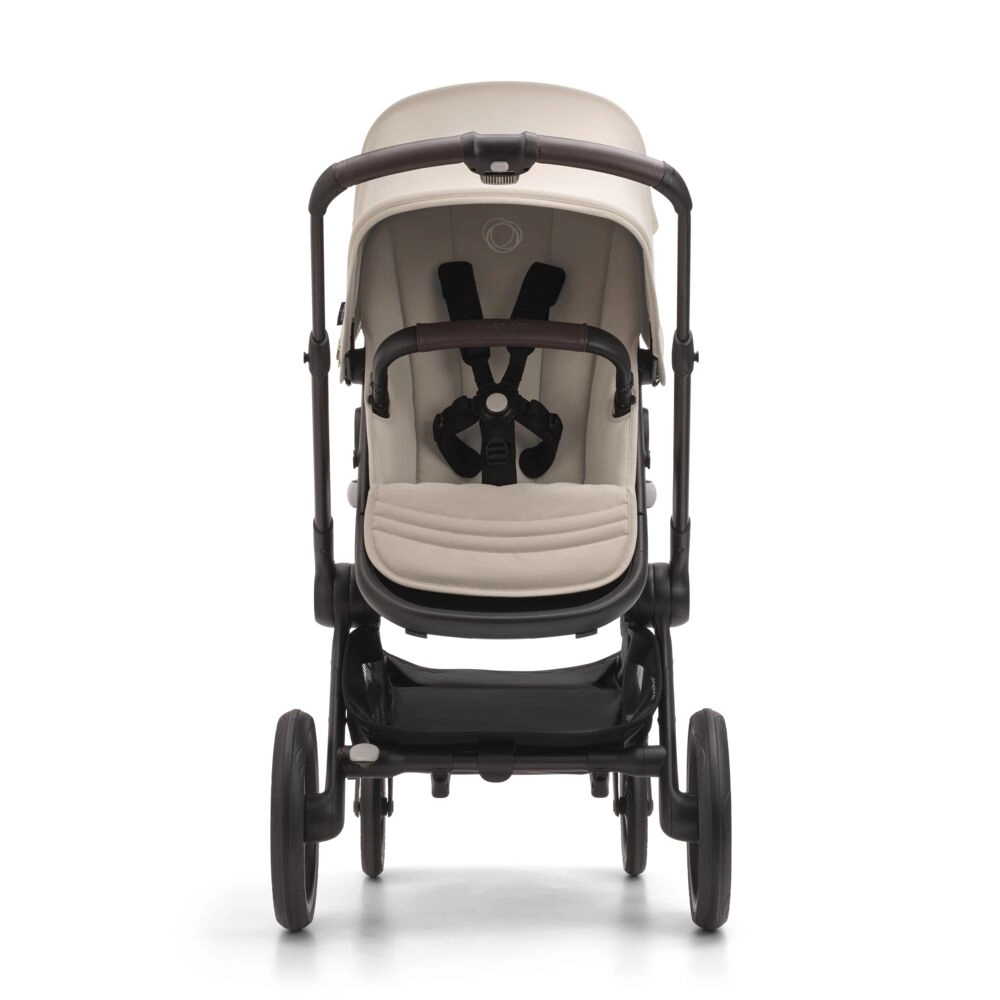 Poussette Bugaboo Fox 5 - Châssis Noir + Nacelle - Desert Taupe