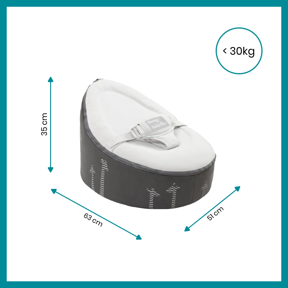 Nid Incliné Babymoov Doomoo - Giraf Grey