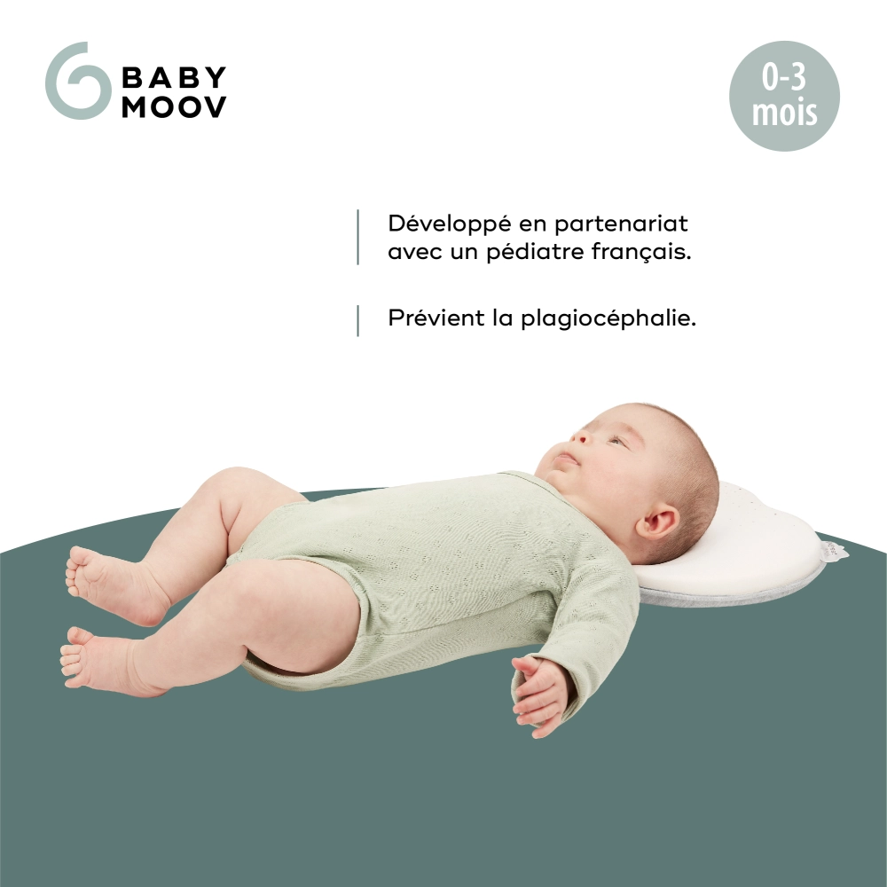 Cale-Tête Ergonomique Babymoov Lovenest - White