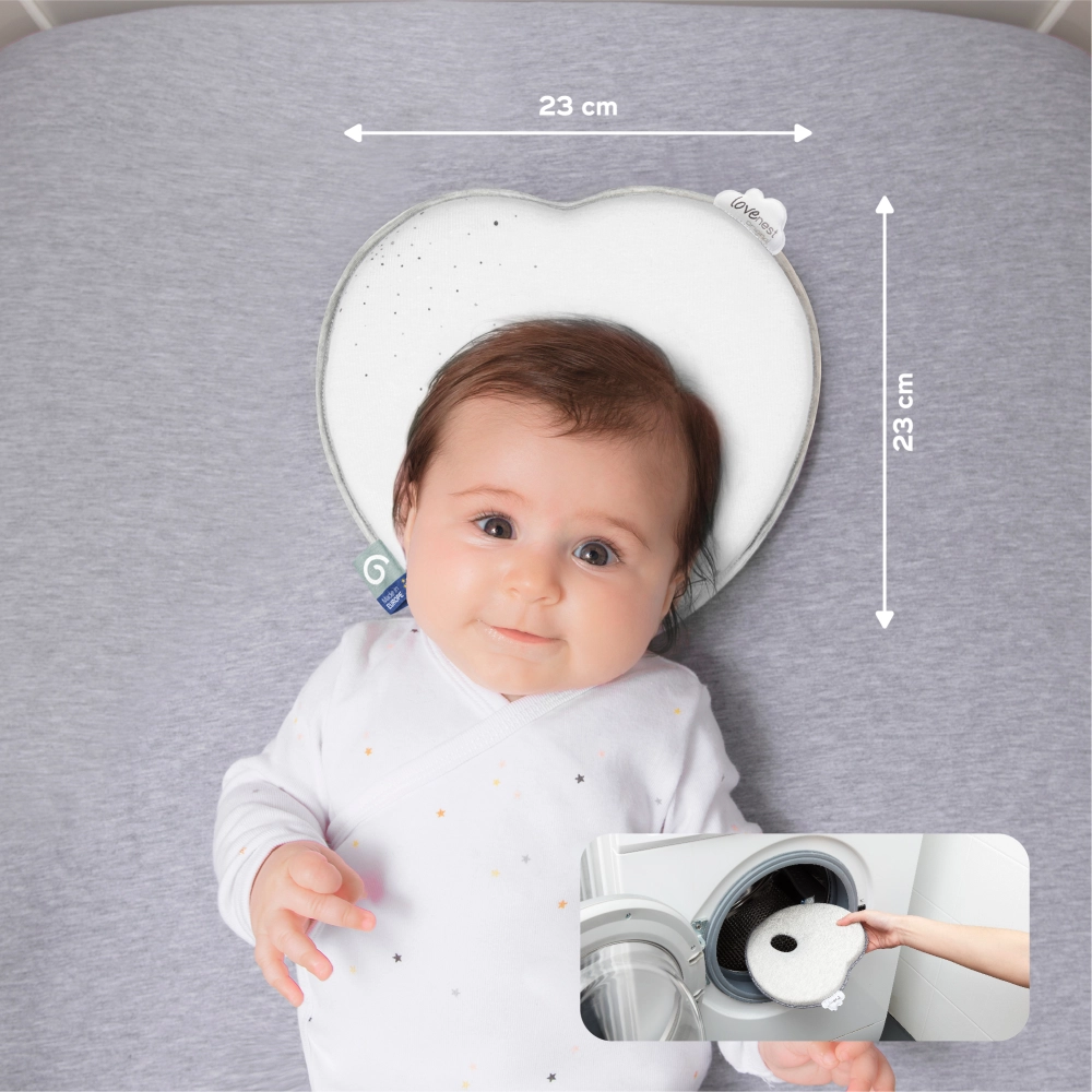 Cale-Tête Ergonomique Babymoov Lovenest - White