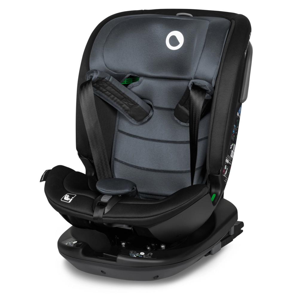 Siège Auto 40-150cm Lionelo Bastiaan RWF i-Size - Grey Stone