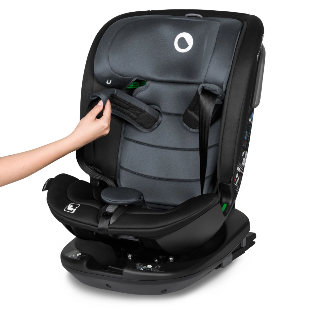 Siège Auto 40-150cm Lionelo Bastiaan RWF i-Size - Grey Stone