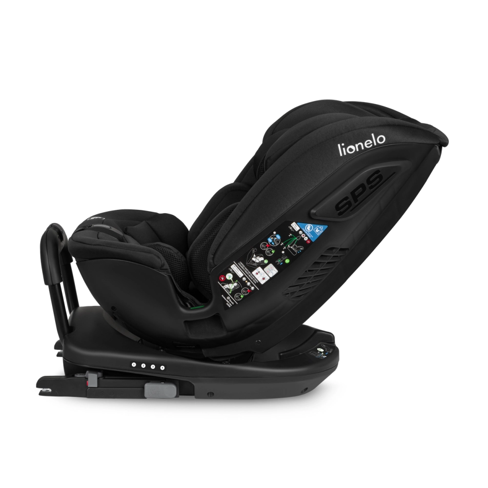 Siège Auto 40-150cm Lionelo Bastiaan RWF i-Size - Black Carbon