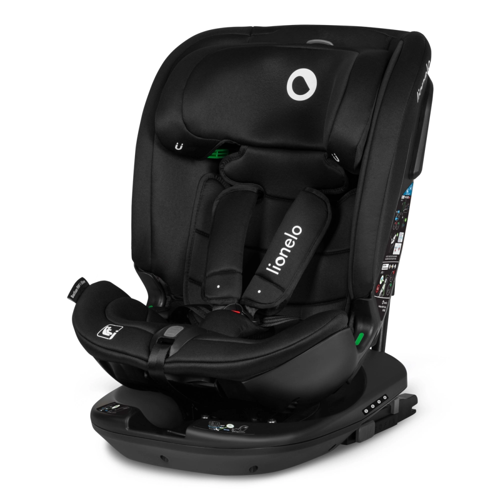 Siège Auto 40-150cm Lionelo Bastiaan RWF i-Size - Black Carbon