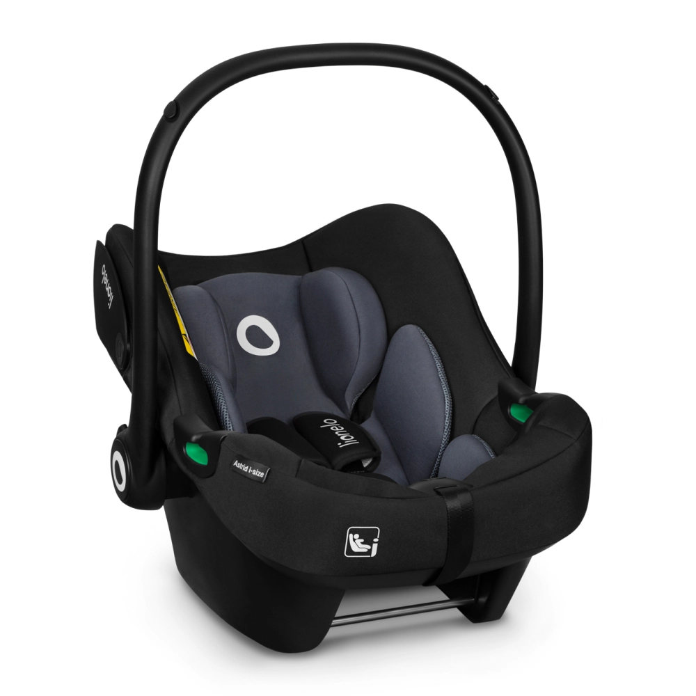 Coque Auto 40-87cm Lionelo Astrid i-Size - Black Grey