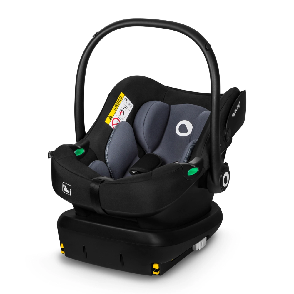 Base compatible avec LO-ASTRID I-SIZE BLACK GREY - Lionelo - Black