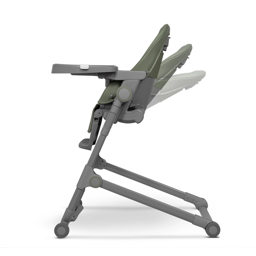 Chaise Haute Lionelo Cora Plus - Green Olive