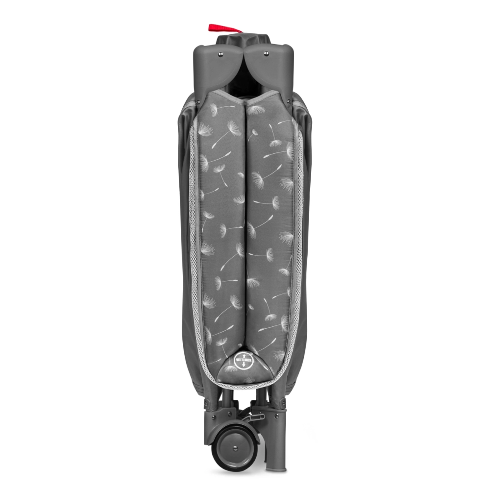 Lit Parapluie Lionelo Stefi Plus - Grey White