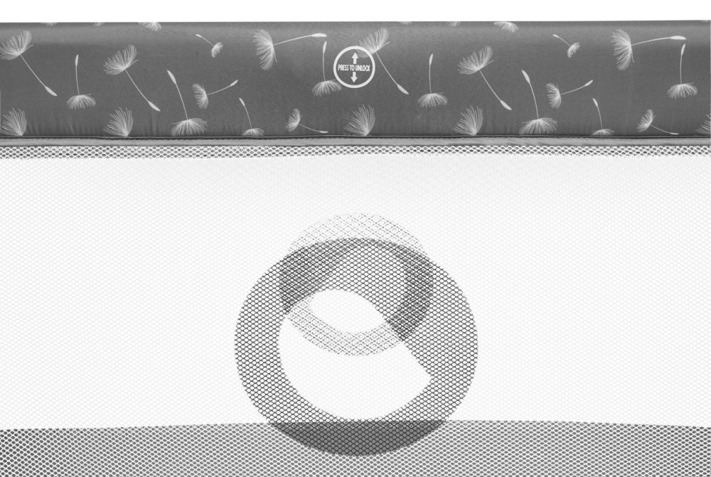 Lit Parapluie Lionelo Stefi Plus - Grey White