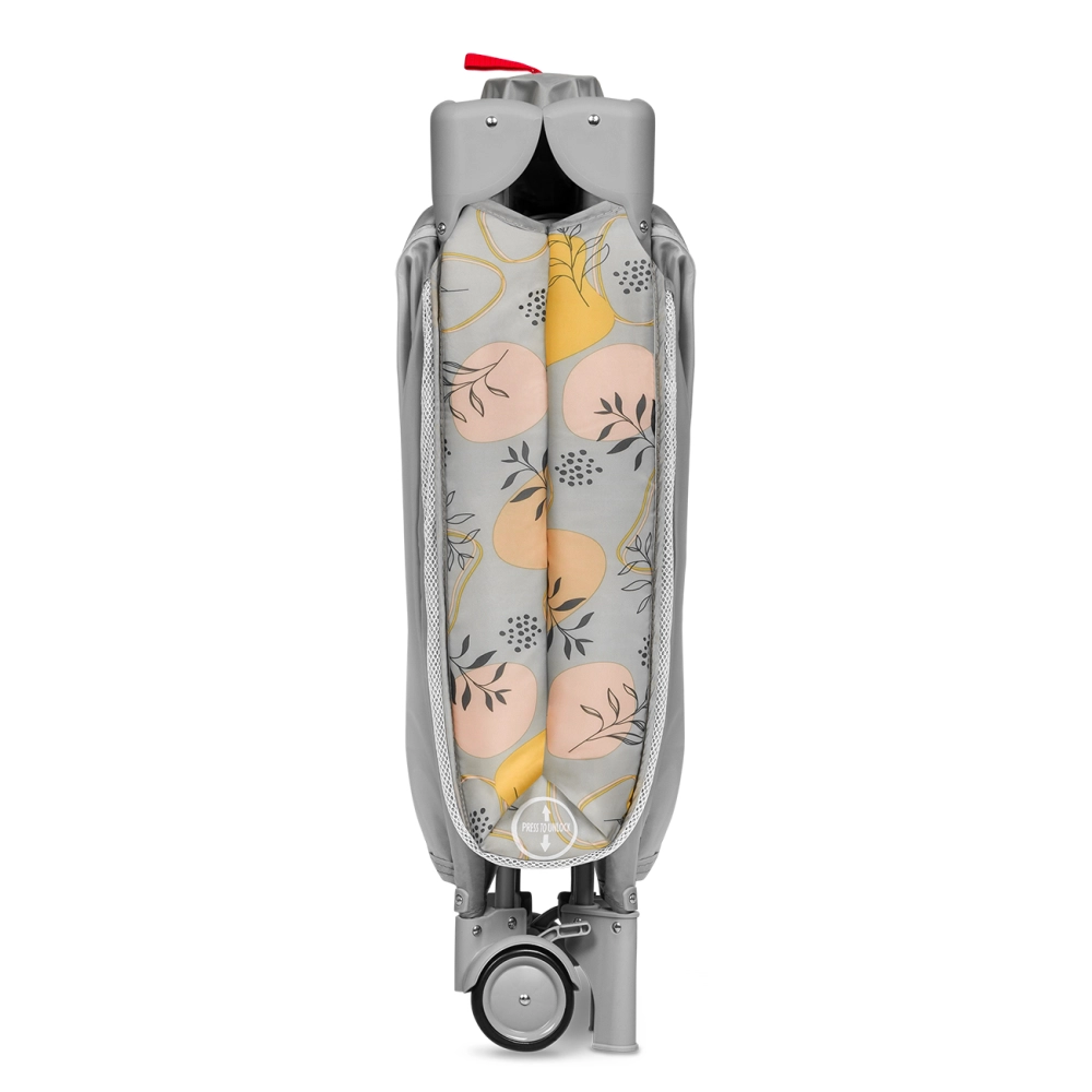 Lit Parapluie Lionelo Stefi Plus - Pink Yellow