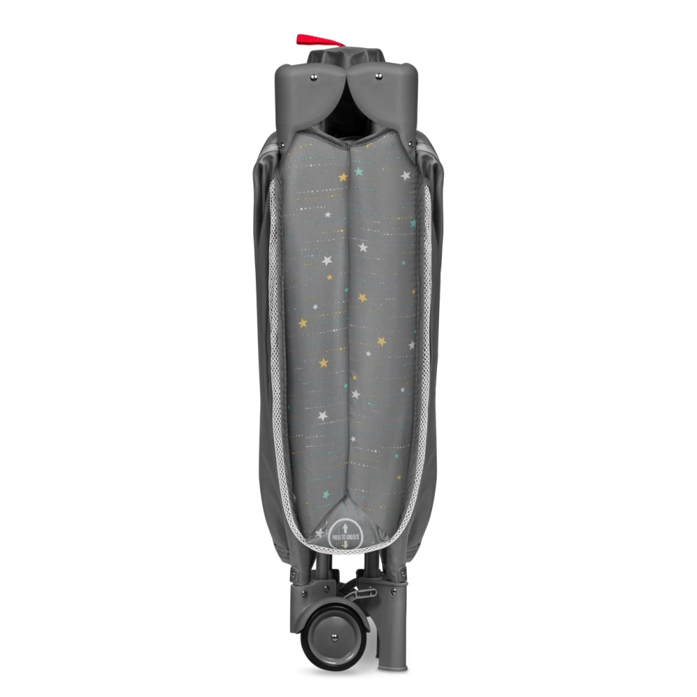 Lit Parapluie Lionelo Stefi Plus - Grey