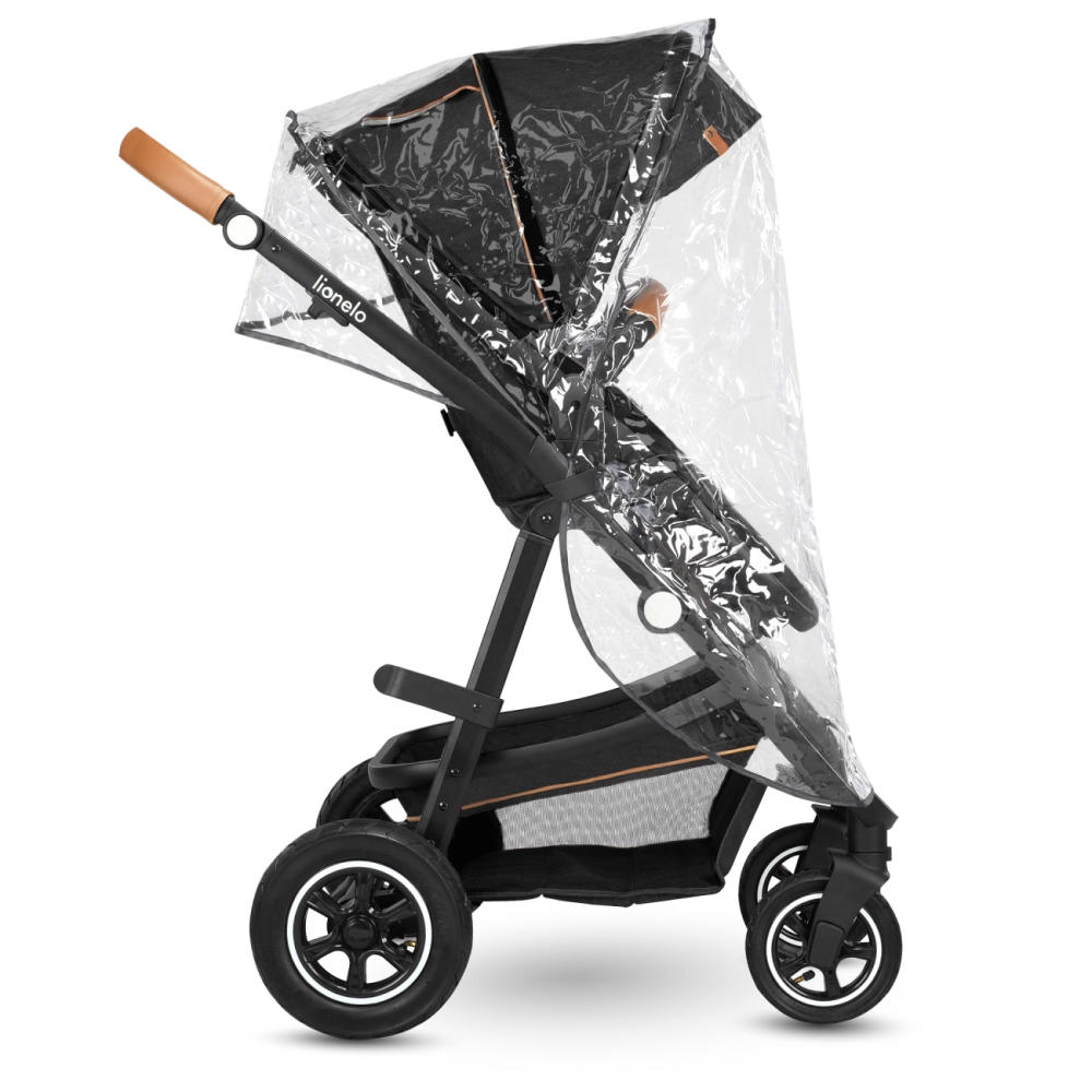 Poussette Lionelo Amber + Nacelle - Grey Graphite
