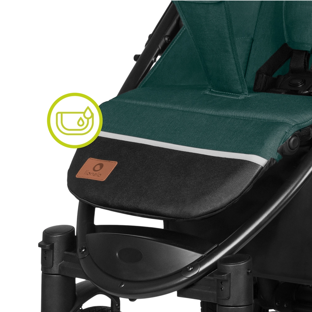 Poussette Lionelo Annet Tour - Green Turquoise
