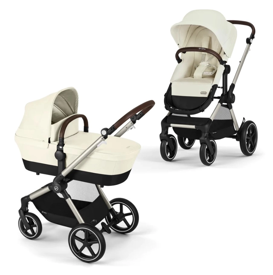 Poussette Cybex Eos Lux TPE - Seashell Beige
