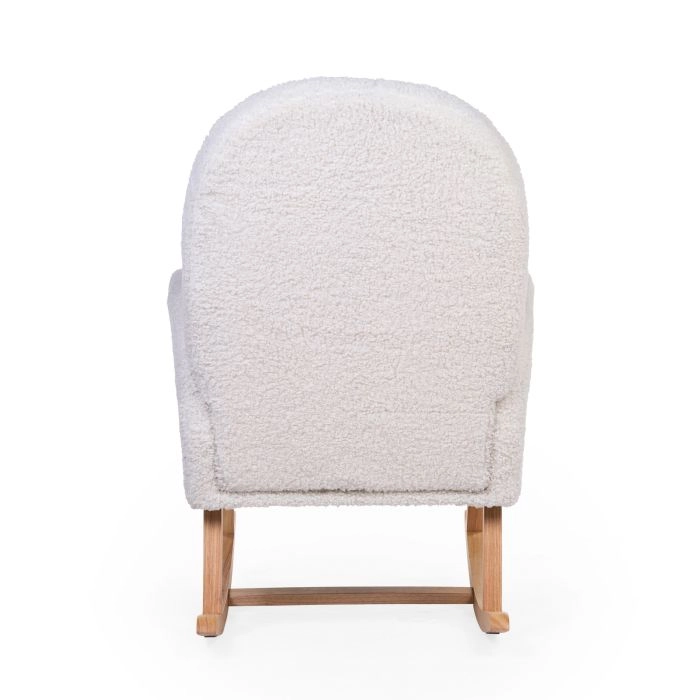 Fauteuil à Bascule Childhome - Teddy Beige