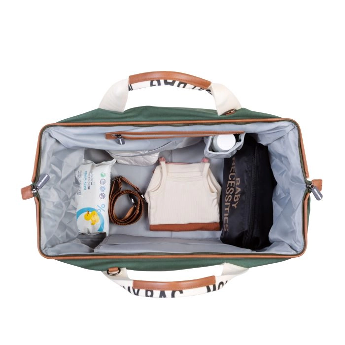 Sac à Langer Childhome Mommy Bag Signature - Vert