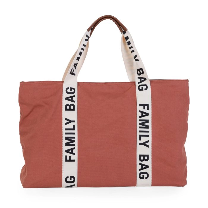 Sac à Langer Childhome Family Bag Signature - Terracotta
