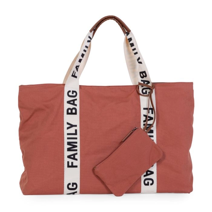 Sac à Langer Childhome Family Bag Signature - Terracotta