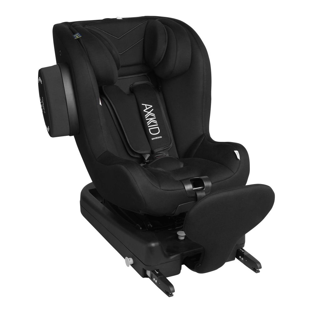 Siège Auto 61-105cm Axkid EnviroKid i-Size - Tar Noir