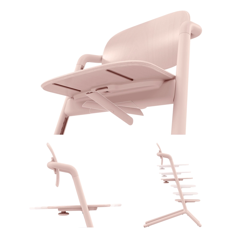 Chaise Haute Cybex Lemo 2 Set 3-en-1 - Pearl Pink