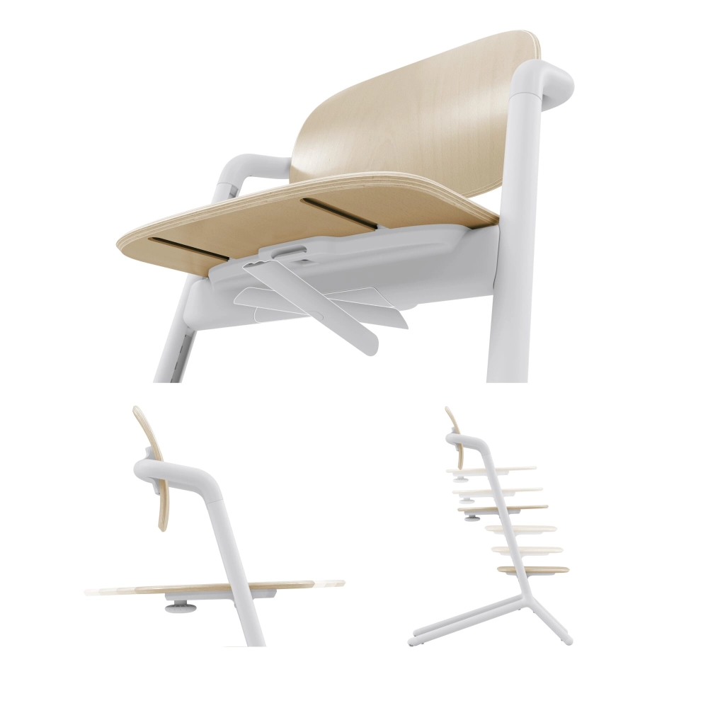 Chaise Haute Cybex Lemo 2 Set 3-en-1 - Sand White