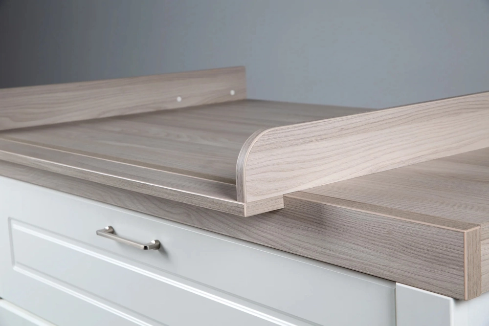 Chambre Roba Felicia (Commode 3 Tiroirs) - Blanc / Luna elm