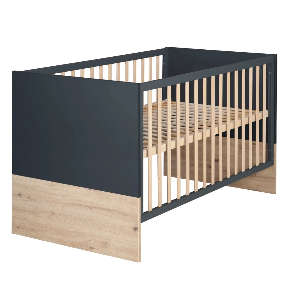 Chambre Roba Lenn - Anthracite / Bois