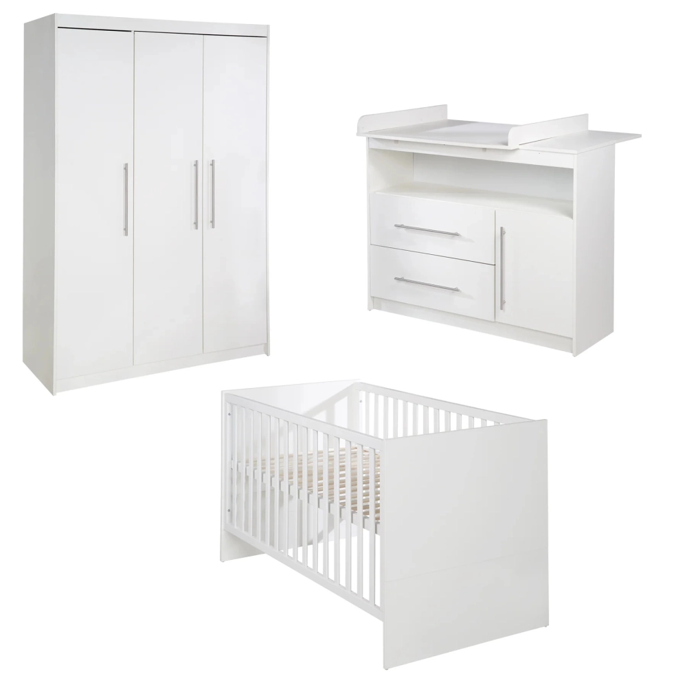 Chambre Roba Maren (Commode Large) - Blanc
