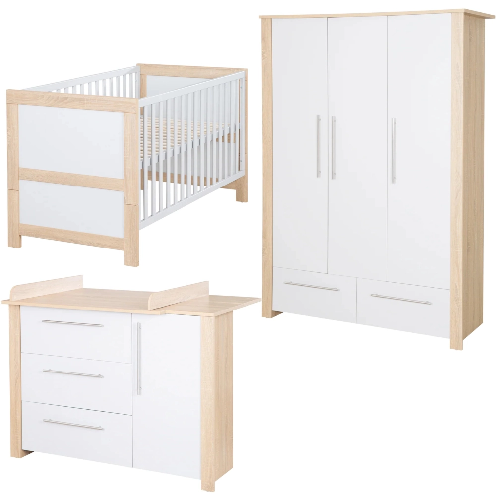 Chambre Roba Matilda - Blanc / Bois